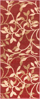 Surya Riley RLY-5011 Red Area Rug by LIVABLISS