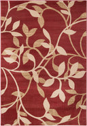 Surya Riley RLY-5011 Red Area Rug by LIVABLISS