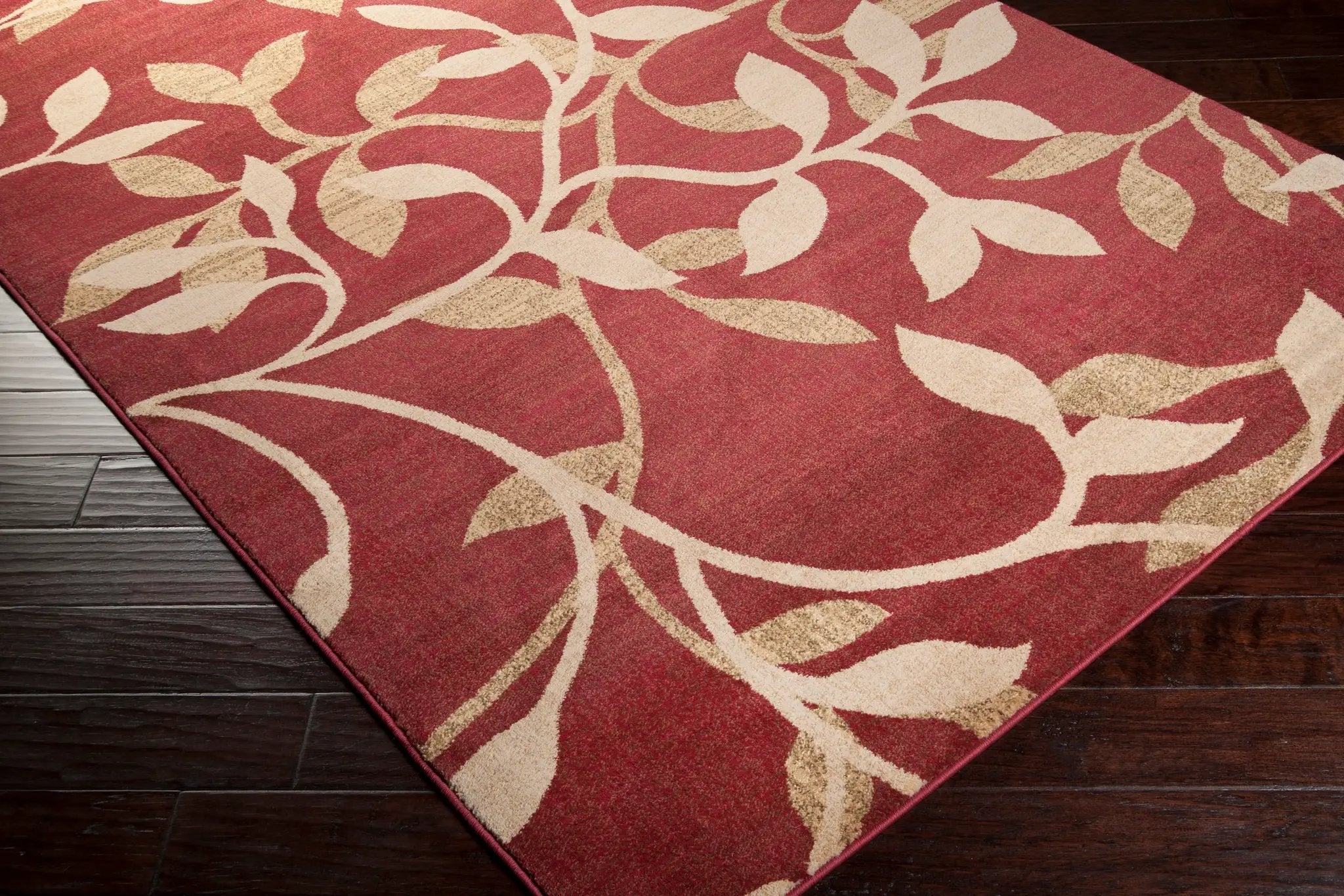 Riley RLY-5011 Red Area Rug by LIVABLISS