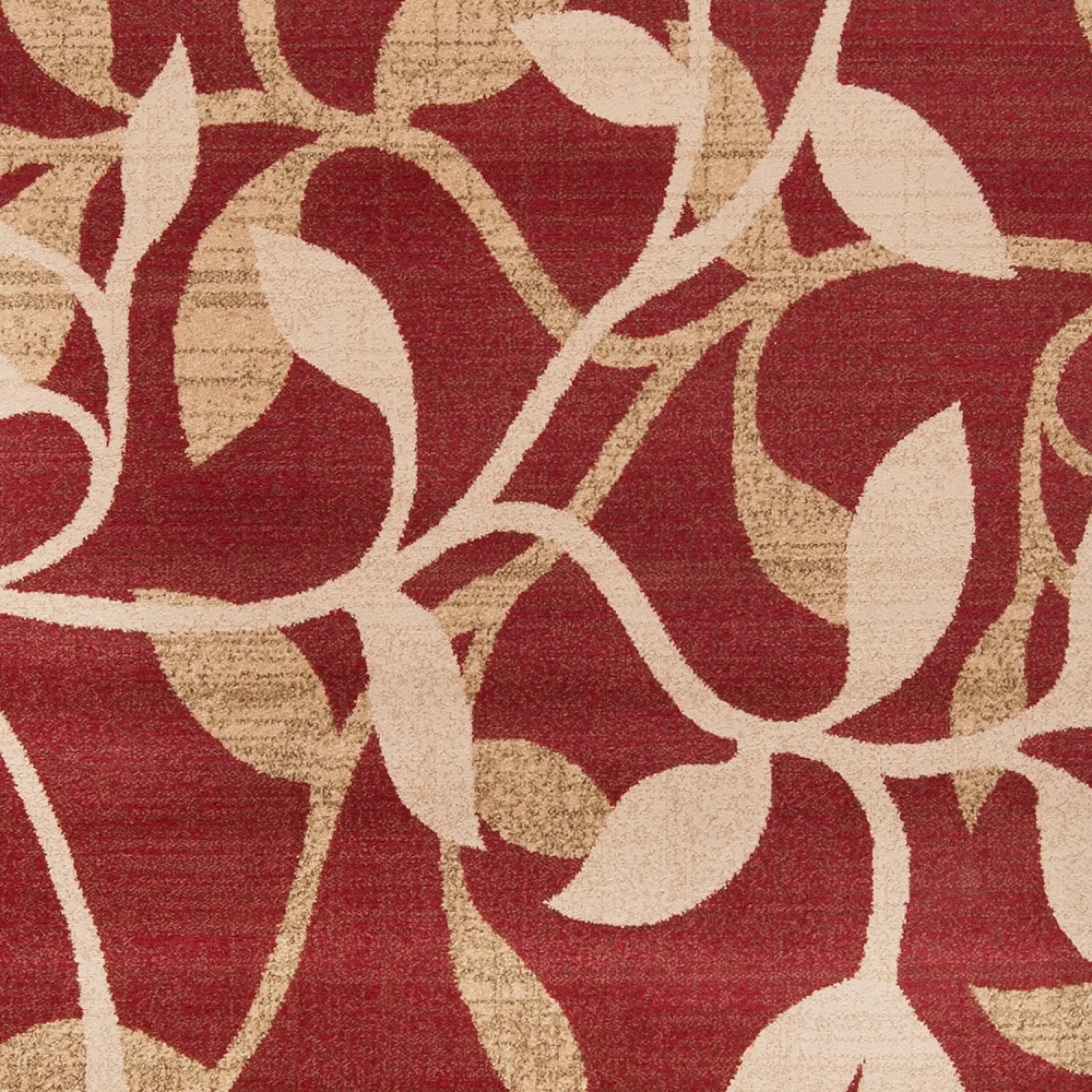 Riley RLY-5011 Red Area Rug by LIVABLISS