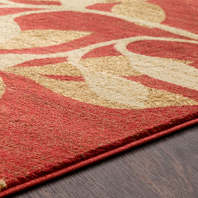 Surya Riley RLY-5011 Red Area Rug by LIVABLISS