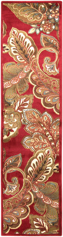 Surya Riley RLY-5020 Red Area Rug by LIVABLISS