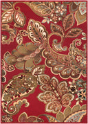 Surya Riley RLY-5020 Red Area Rug by LIVABLISS