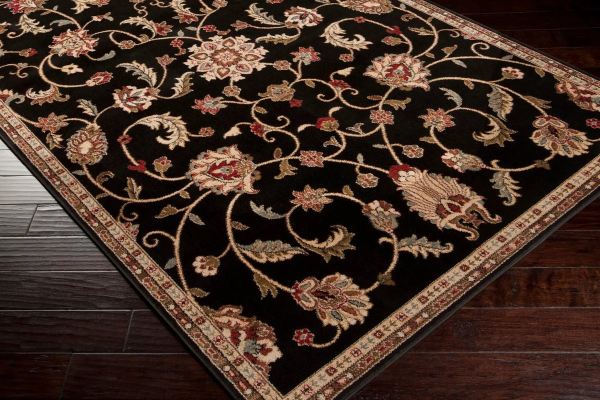 LIVABLISS Riley RLY-5025 Black Area Rug