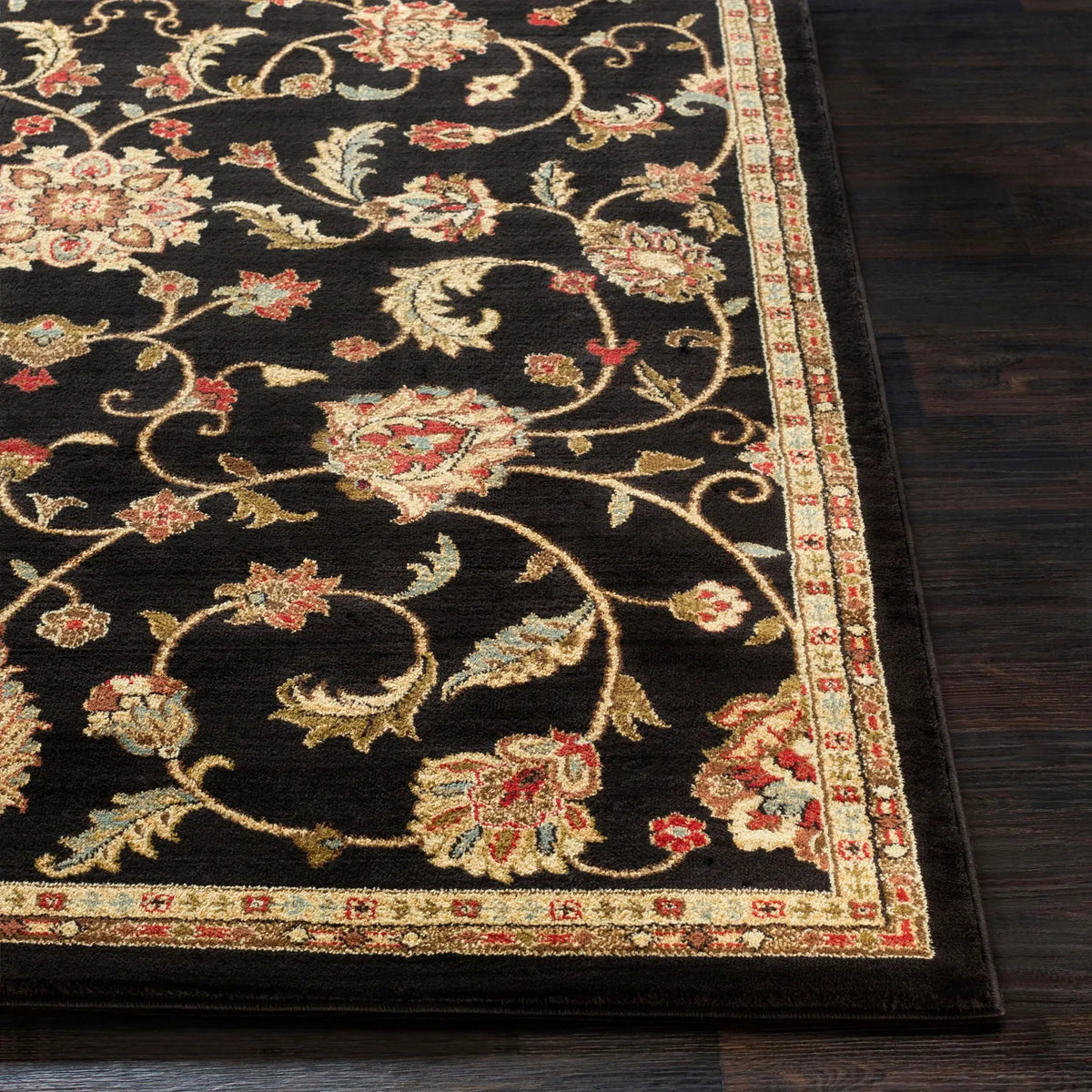 LIVABLISS Riley RLY-5025 Black Area Rug