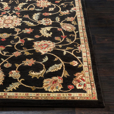 LIVABLISS Riley RLY-5025 Black Area Rug