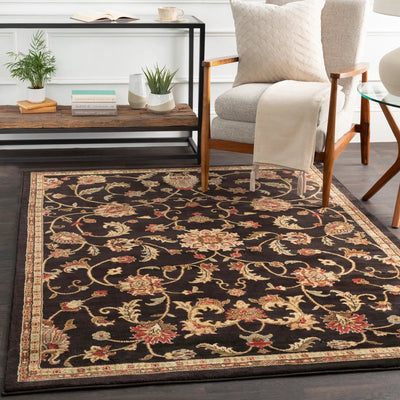 LIVABLISS Riley RLY-5025 Black Area Rug