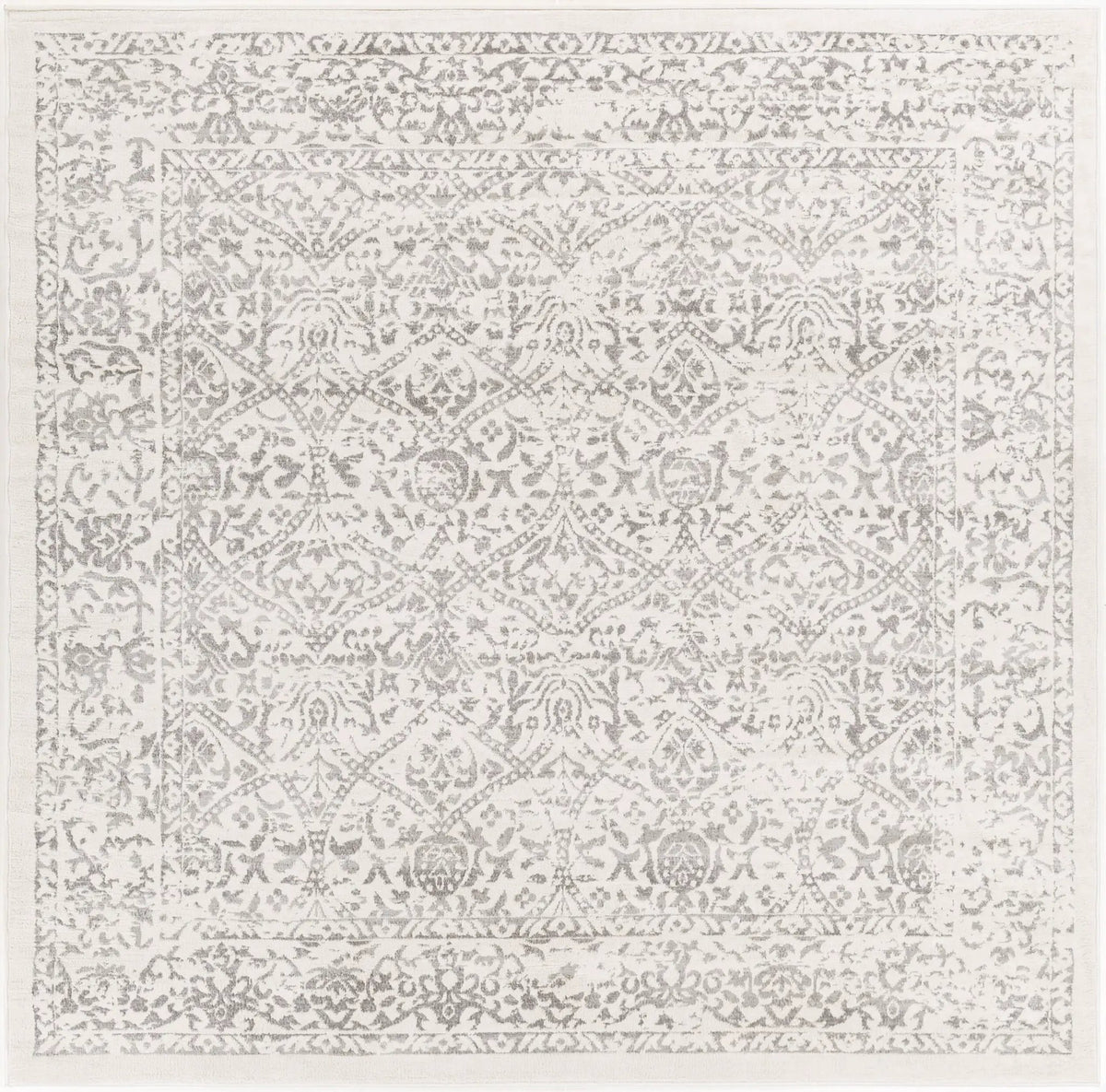LIVABLISS Roma ROM-2300 White Area Rug