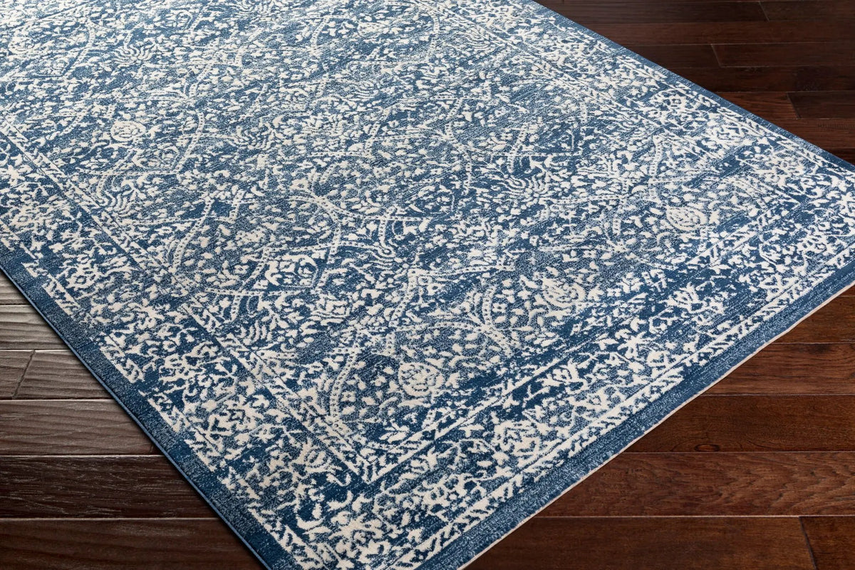 LIVABLISS Roma ROM-2301 Blue Area Rug