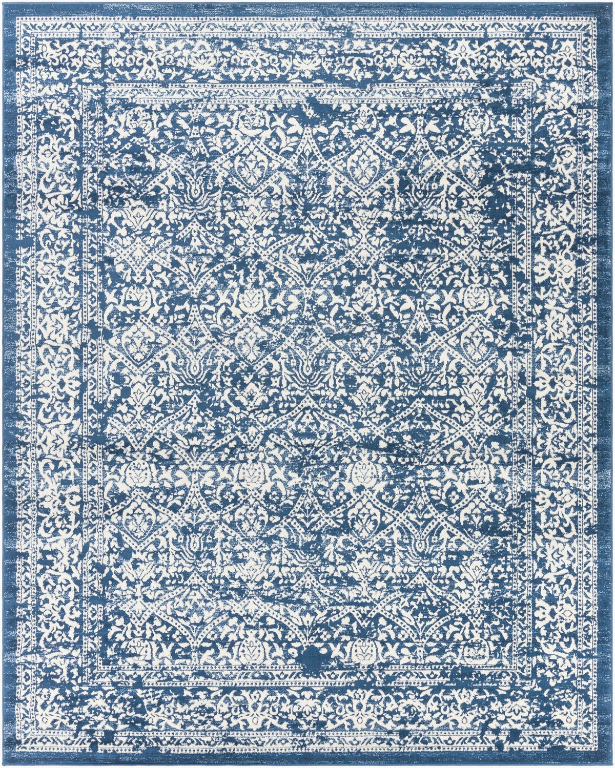 LIVABLISS Roma ROM-2301 Blue Area Rug