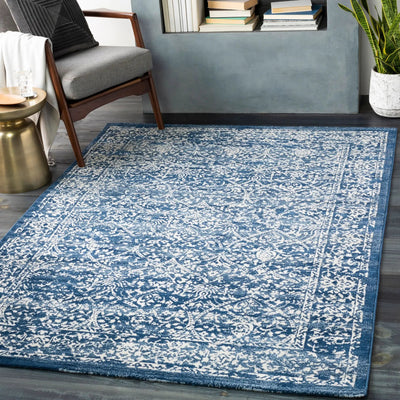 LIVABLISS Roma ROM-2301 Blue Area Rug