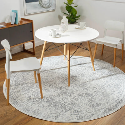 LIVABLISS Roma ROM-2308 Gray Area Rug