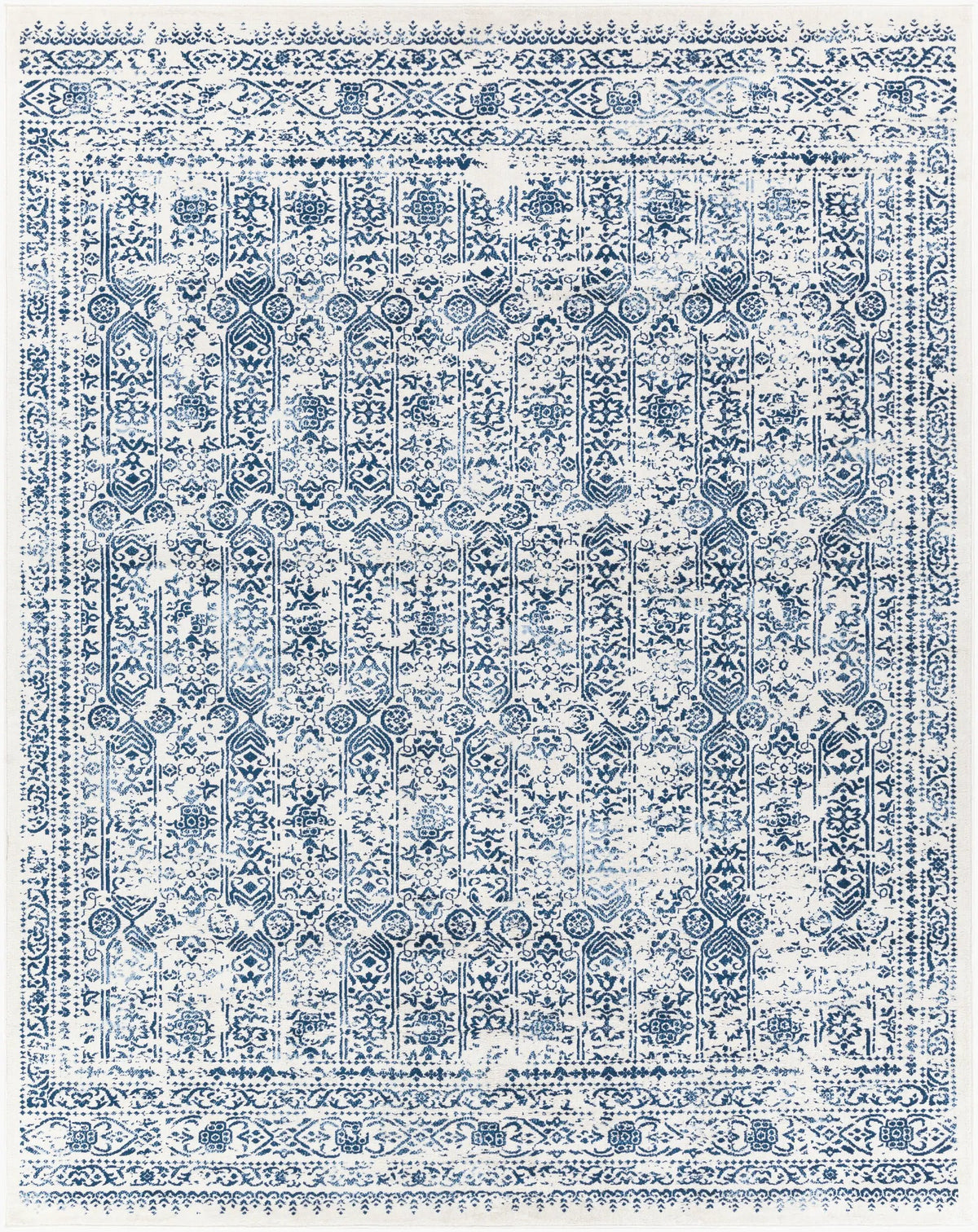 LIVABLISS Roma ROM-2309 Blue Area Rug