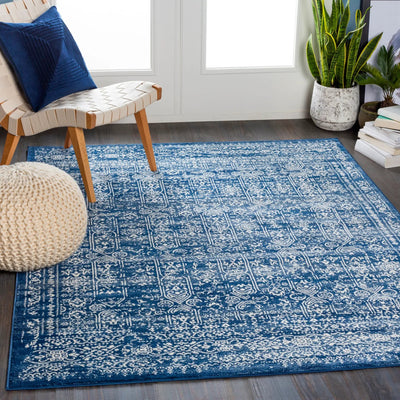 LIVABLISS Roma ROM-2310 Blue Area Rug