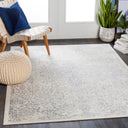 Surya Roma ROM-2314 Gray Area Rug by LIVABLISS