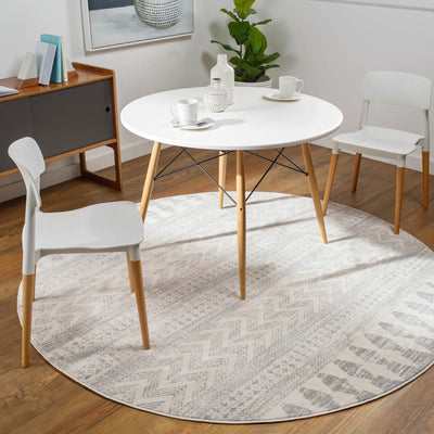 LIVABLISS Roma ROM-2329 White Area Rug