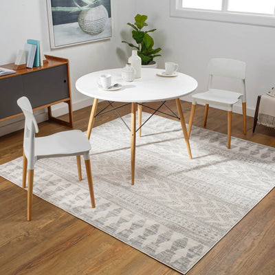 LIVABLISS Roma ROM-2329 White Area Rug