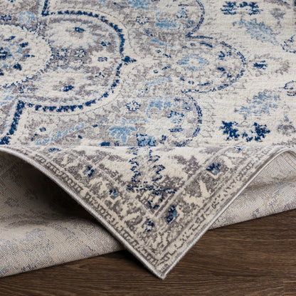 Surya Roma ROM-2359 Blue Area Rug by LIVABLISS