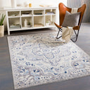 Surya Roma ROM-2359 Blue Area Rug by LIVABLISS