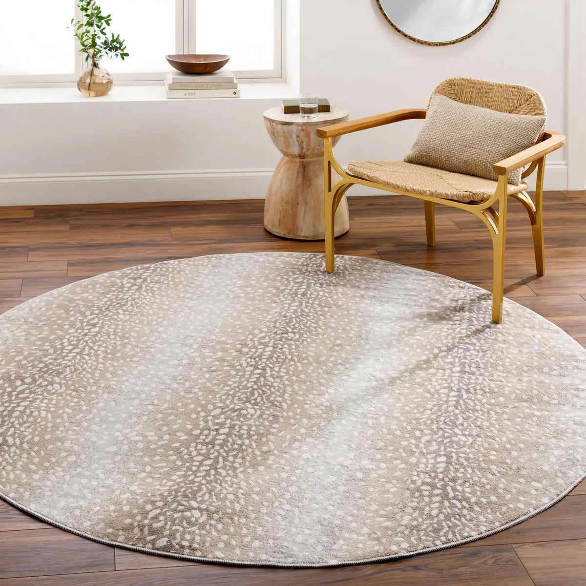 LIVABLISS Roma ROM-2374 Tan Area Rug