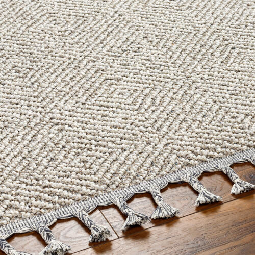 Surya Rockport RPT-2310 Light Gray Area Rug by LIVABLISS
