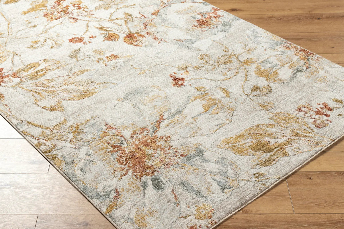 LIVABLISS Roseanne RSE-2302 Light-Gray Area Rug