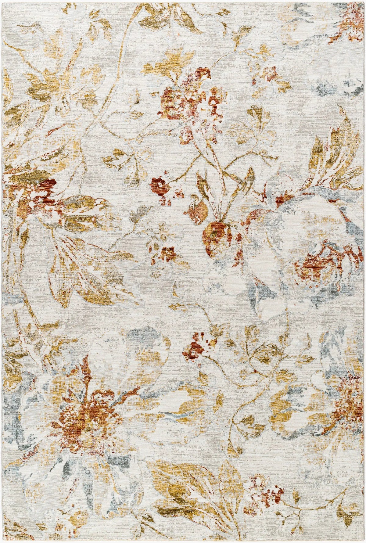 LIVABLISS Roseanne RSE-2302 Light-Gray Area Rug