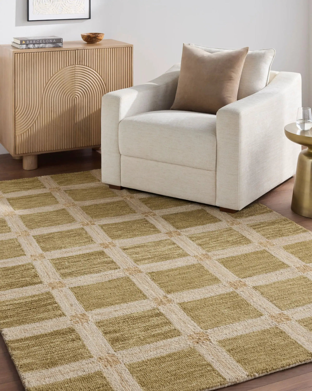 LIVABLISS Rue RUE-2305 Olive Area Rug