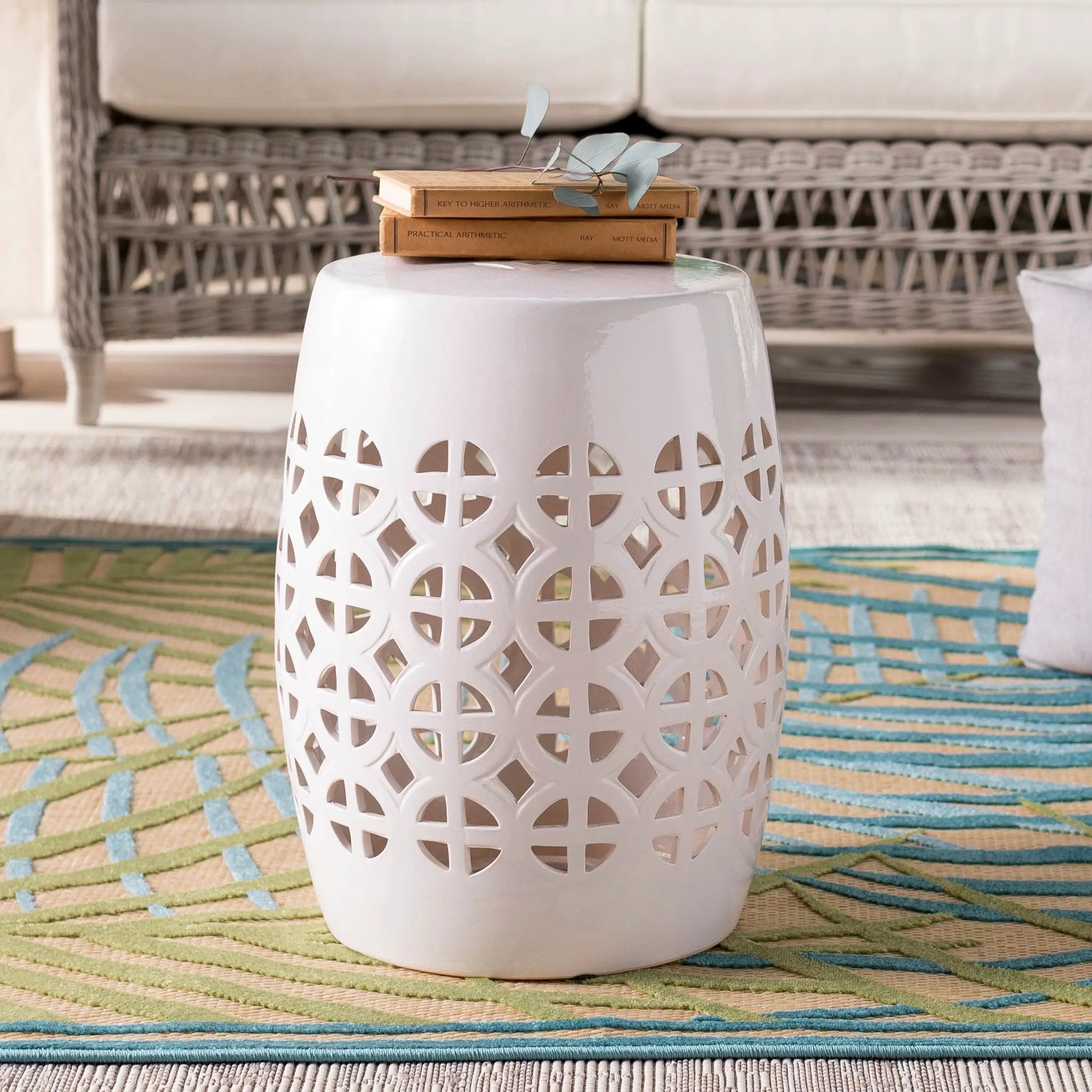Ridgeway RWY-003 Garden Stool by LIVABLISS