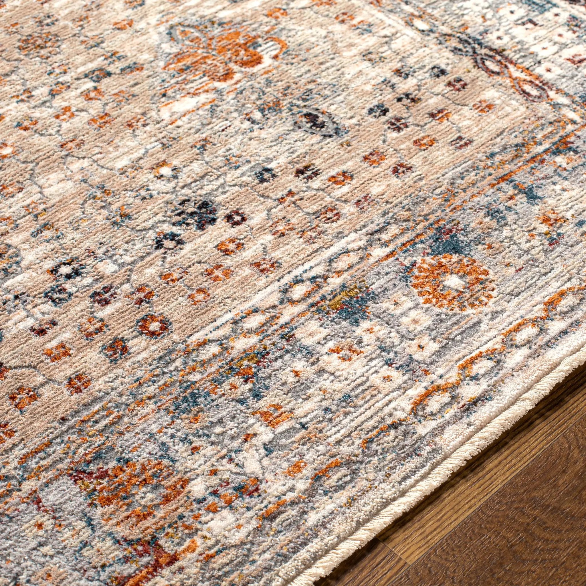 Arya RYA-2305 Medium-Gray Area Rug by LIVABLISS