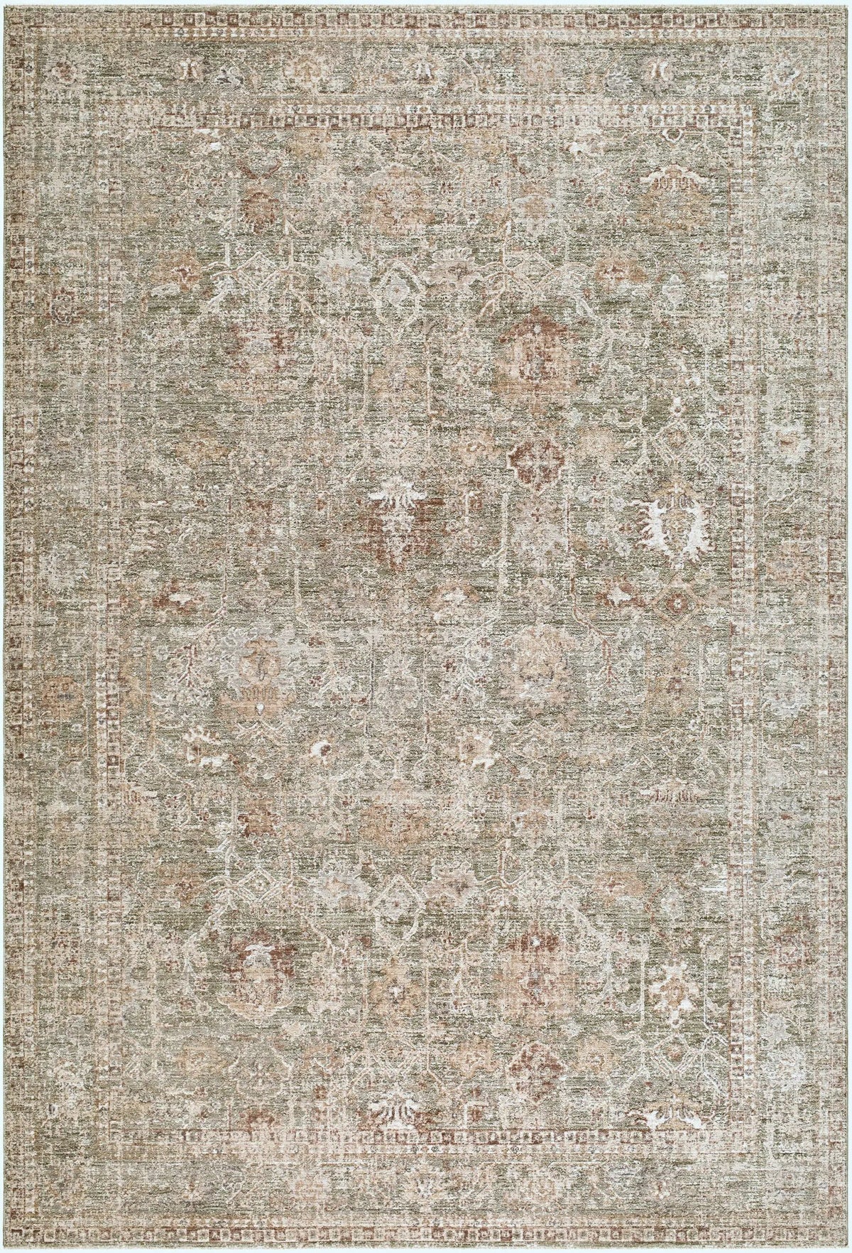 Livabliss x Rachel Zoe The Vintage Edit II RZDT-2310 Olive Area Rug