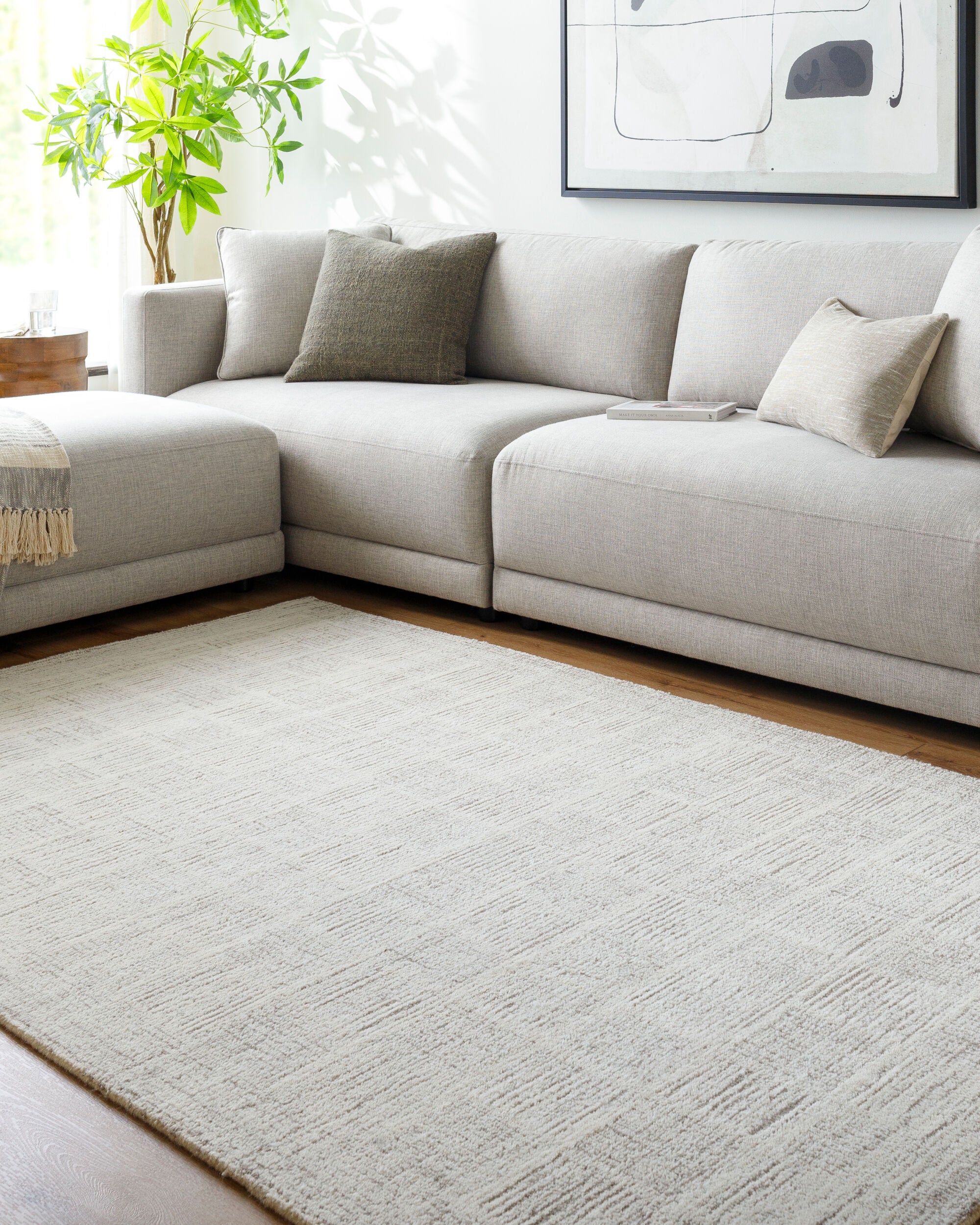 Surya Rize RZE-2311 Ivory Area Rug by LIVABLISS