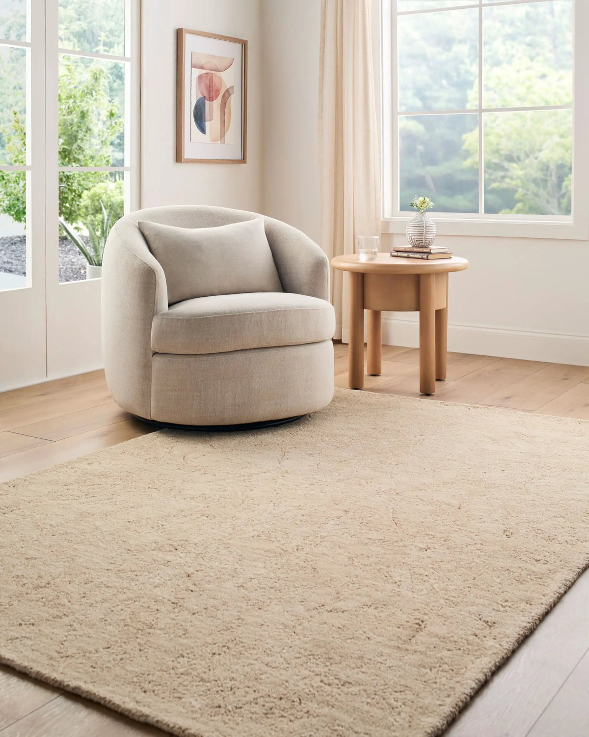 Livabliss x Rachel Zoe The Neutral Edit RZNE-2301 Beige Area Rug