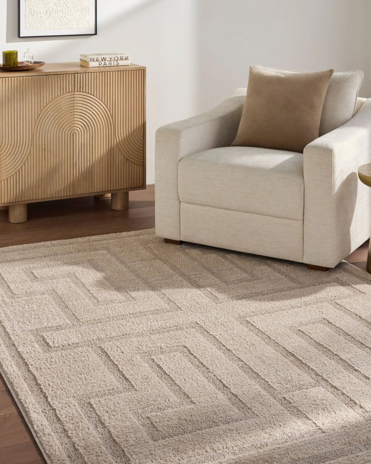 Livabliss x Rachel Zoe The Studio Edit RZSE-2303 Oatmeal Area Rug