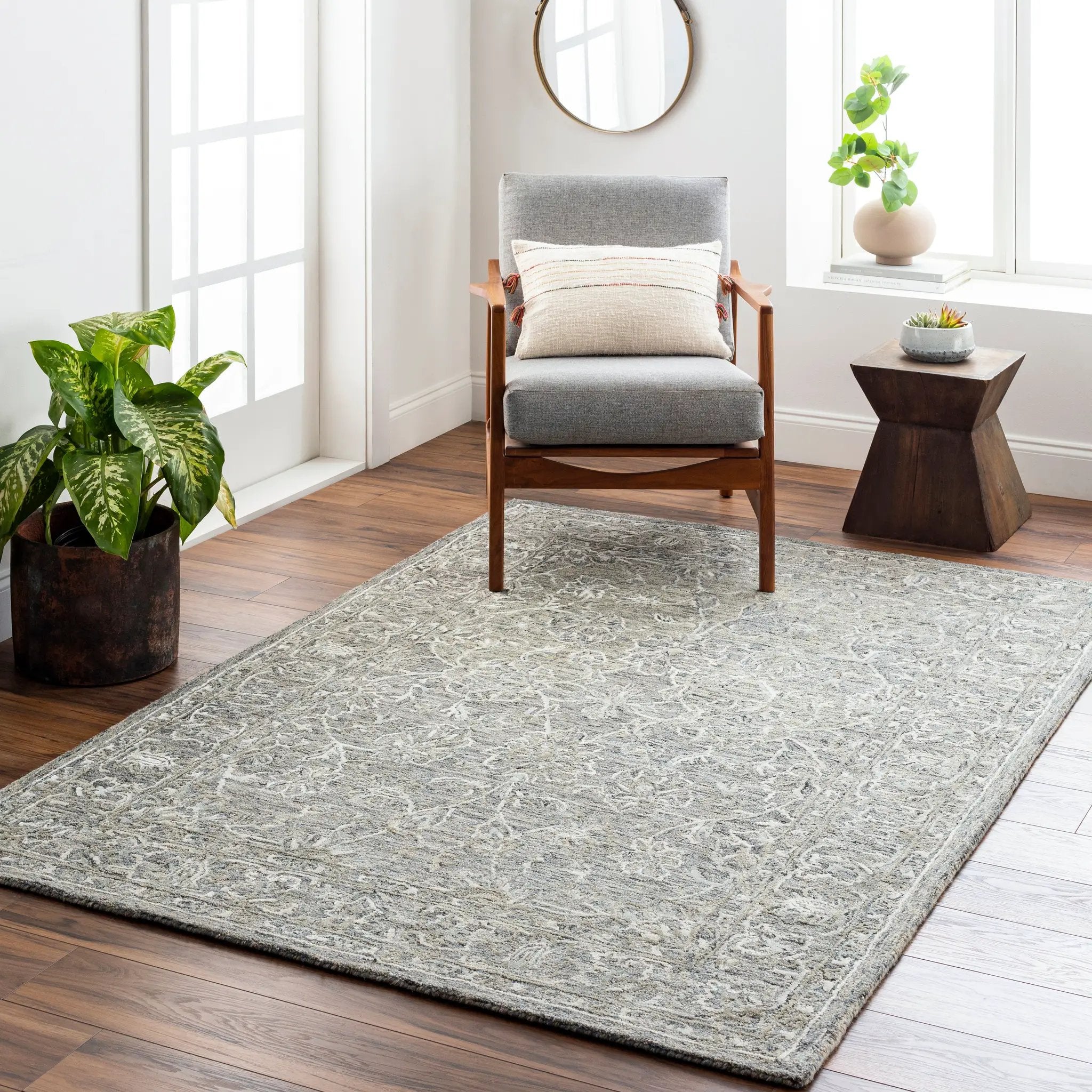 Shelby SBY-1001 Denim Area Rug by LIVABLISS