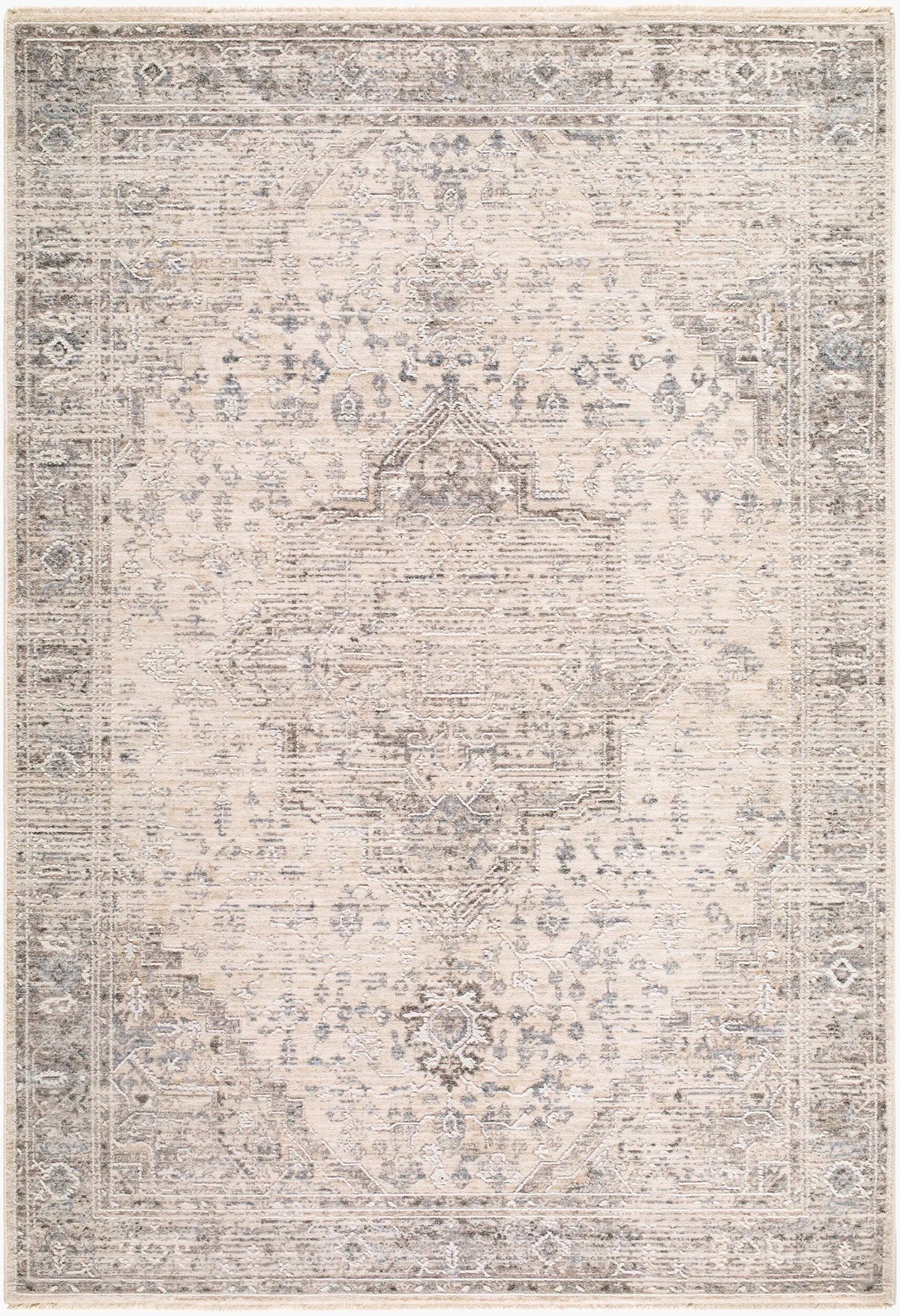 LIVABLISS Seclusion SCN-2302 Gray Area Rug