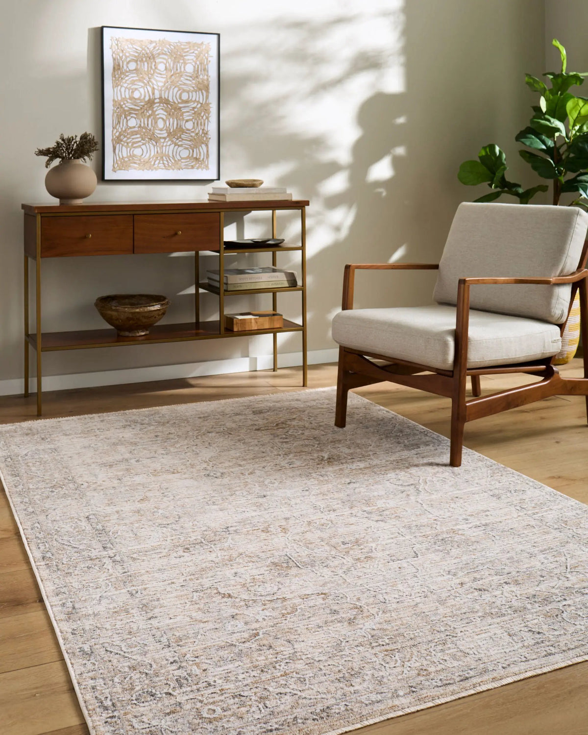 LIVABLISS Seclusion SCN-2304 Light-Gray Area Rug