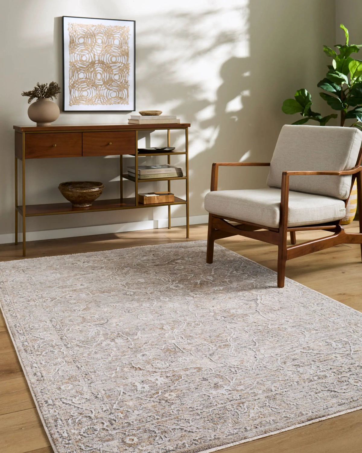 LIVABLISS Seclusion SCN-2305 Light-Gray Area Rug