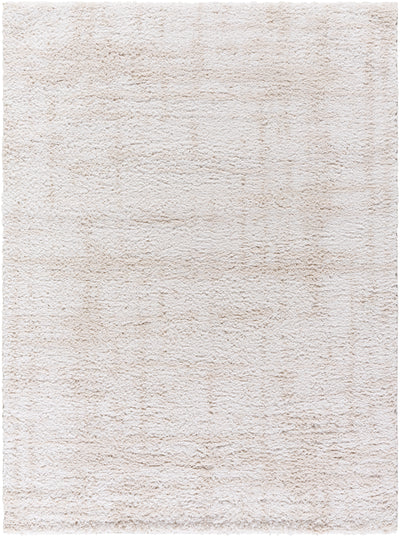 Surya Sacramento Shag SCS-2300 White Area Rug by LIVABLISS