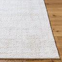 Surya Sacramento Shag SCS-2300 White Area Rug by LIVABLISS