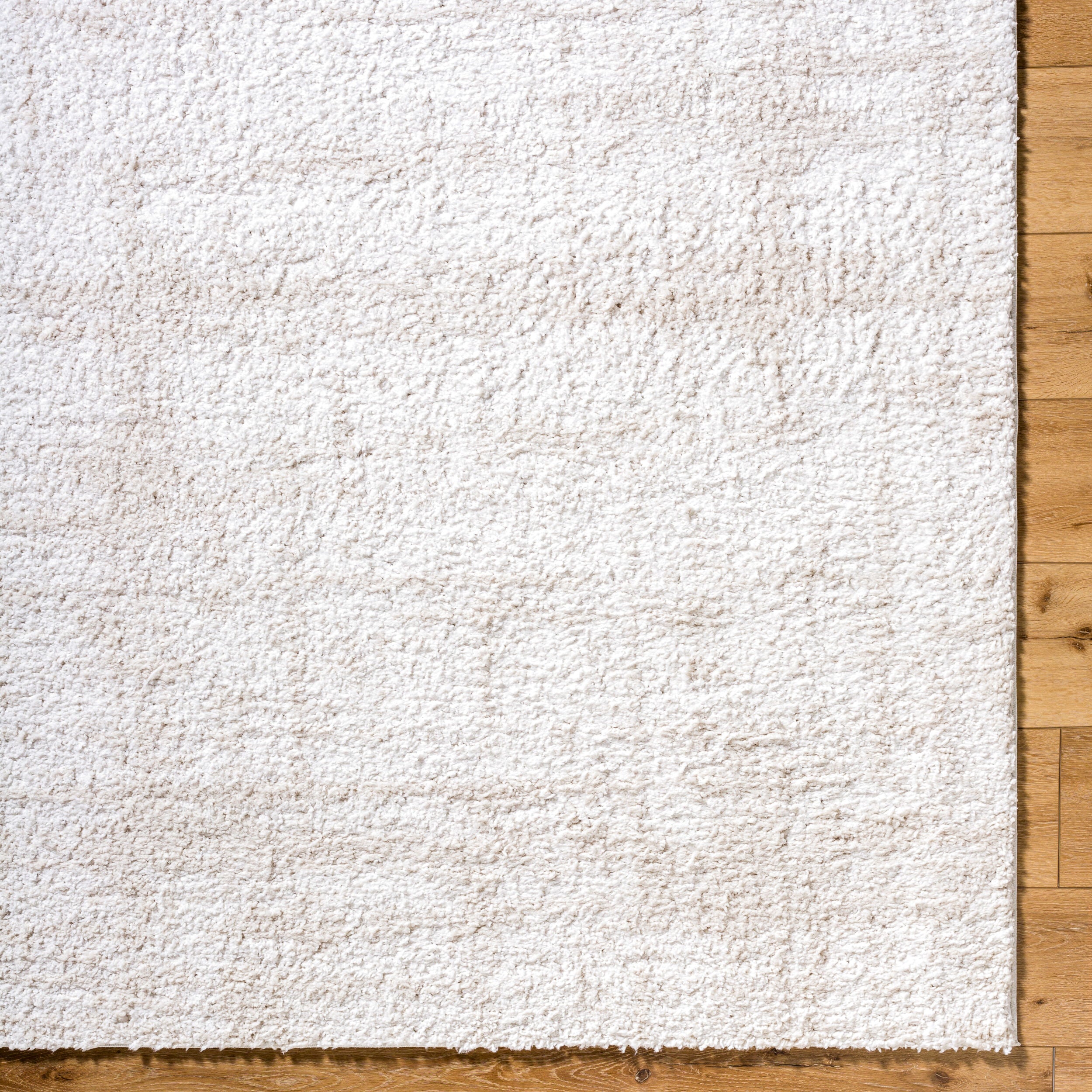 Surya Sacramento Shag SCS-2300 White Area Rug by LIVABLISS