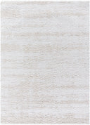 Surya Sacramento Shag SCS-2301 White Area Rug by LIVABLISS