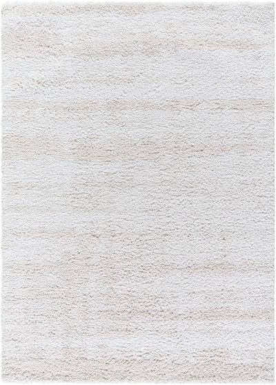 Surya Sacramento Shag SCS-2301 White Area Rug by LIVABLISS