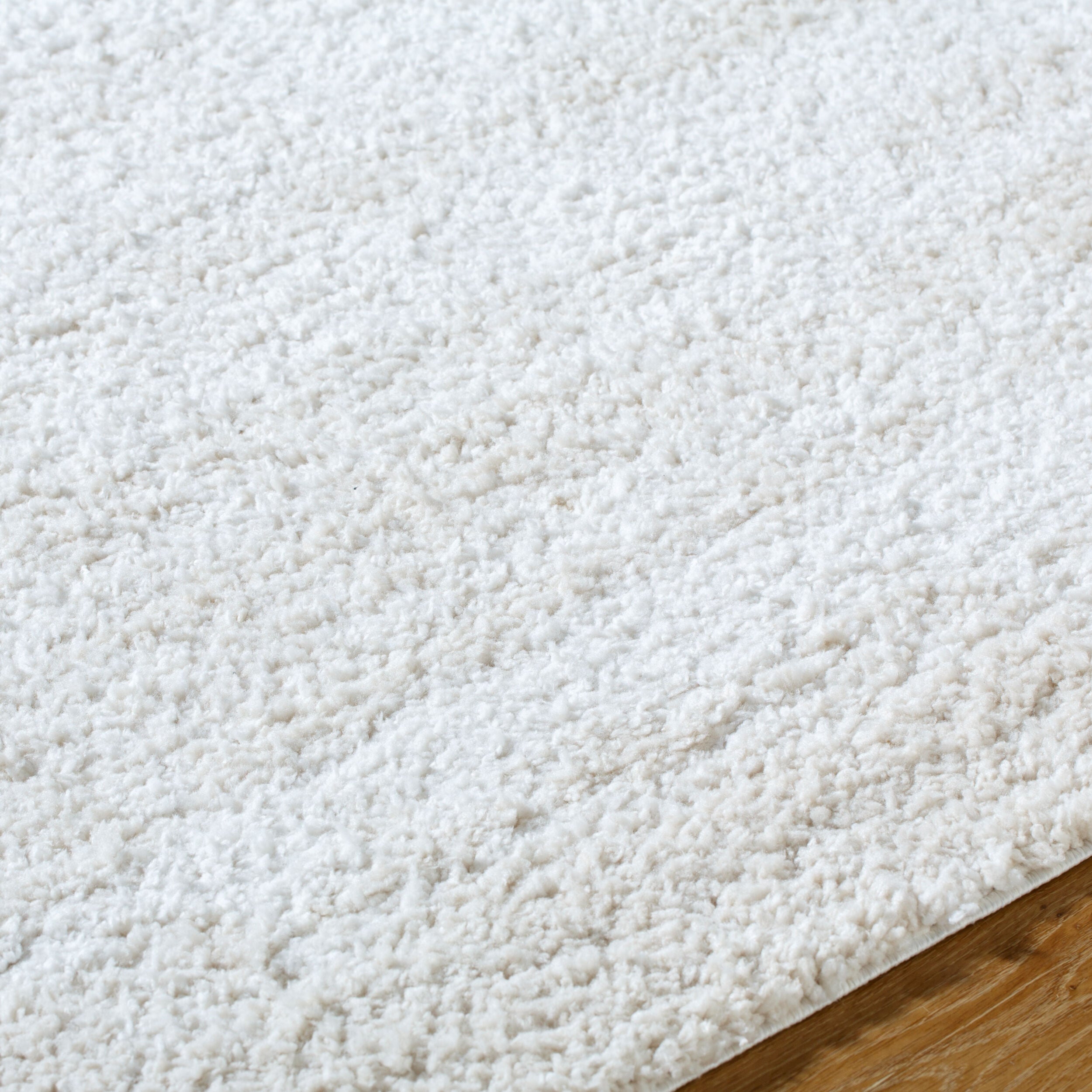 Surya Sacramento Shag SCS-2301 White Area Rug by LIVABLISS