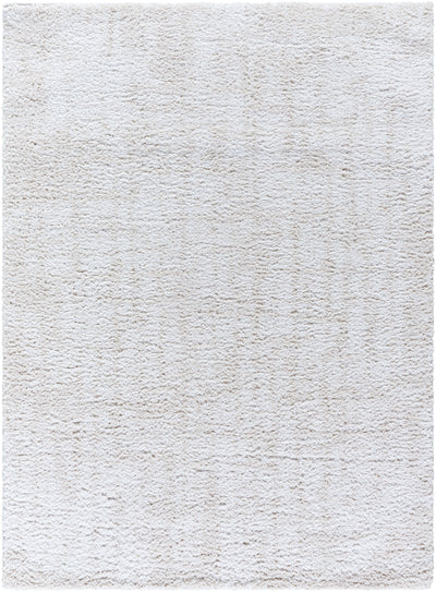 Surya Sacramento Shag SCS-2302 White Area Rug by LIVABLISS