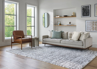 Surya Sacramento Shag SCS-2306 White Area Rug by LIVABLISS