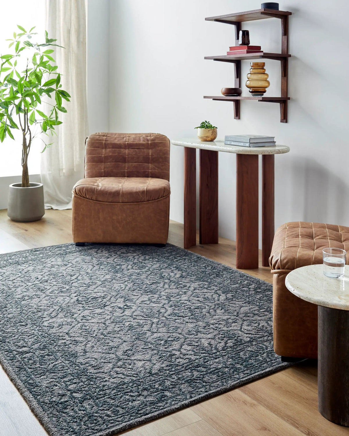 LIVABLISS Sicily SCY-2302 Charcoal Area Rug