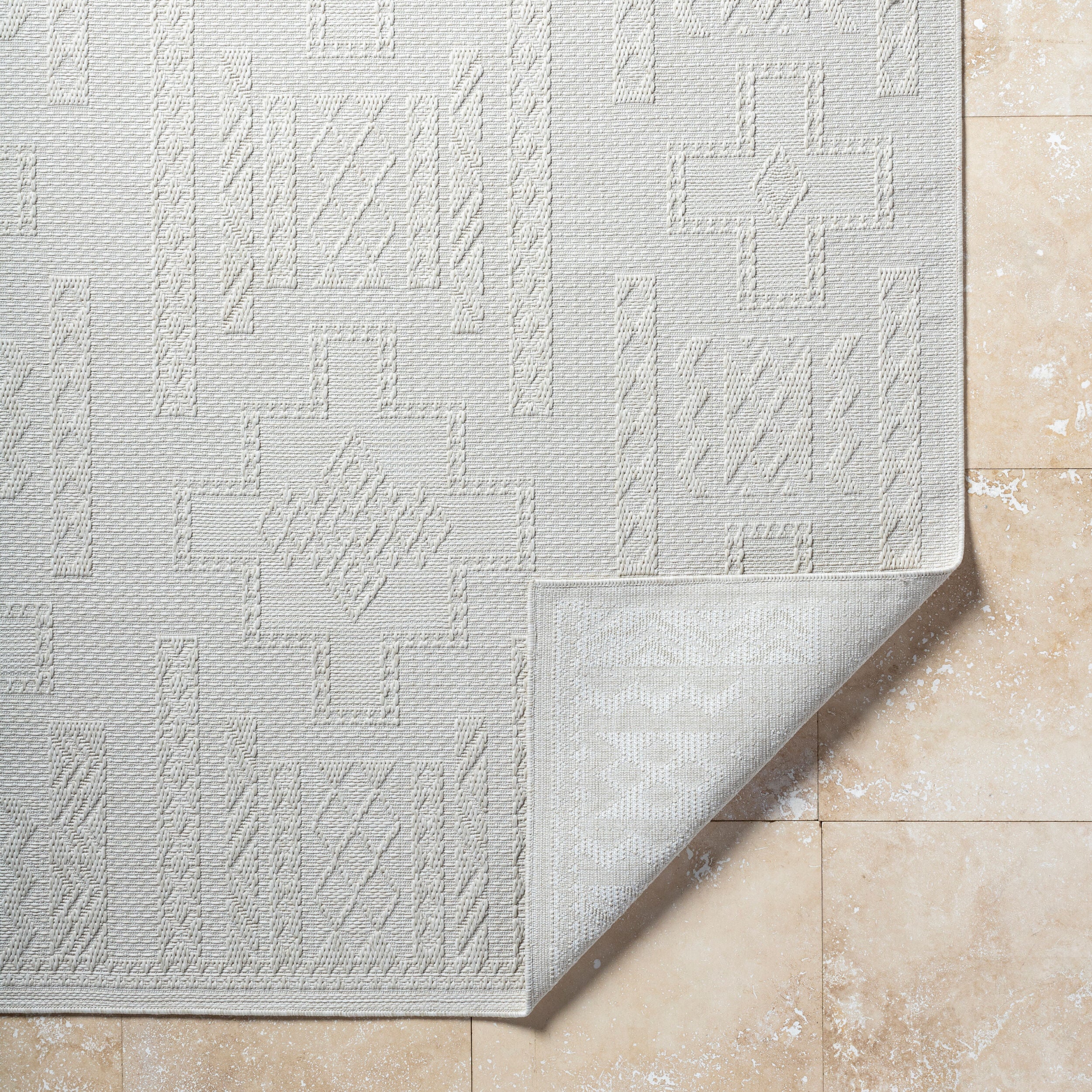 Surya Sandra SDR-2303 Beige Area Rug by LIVABLISS