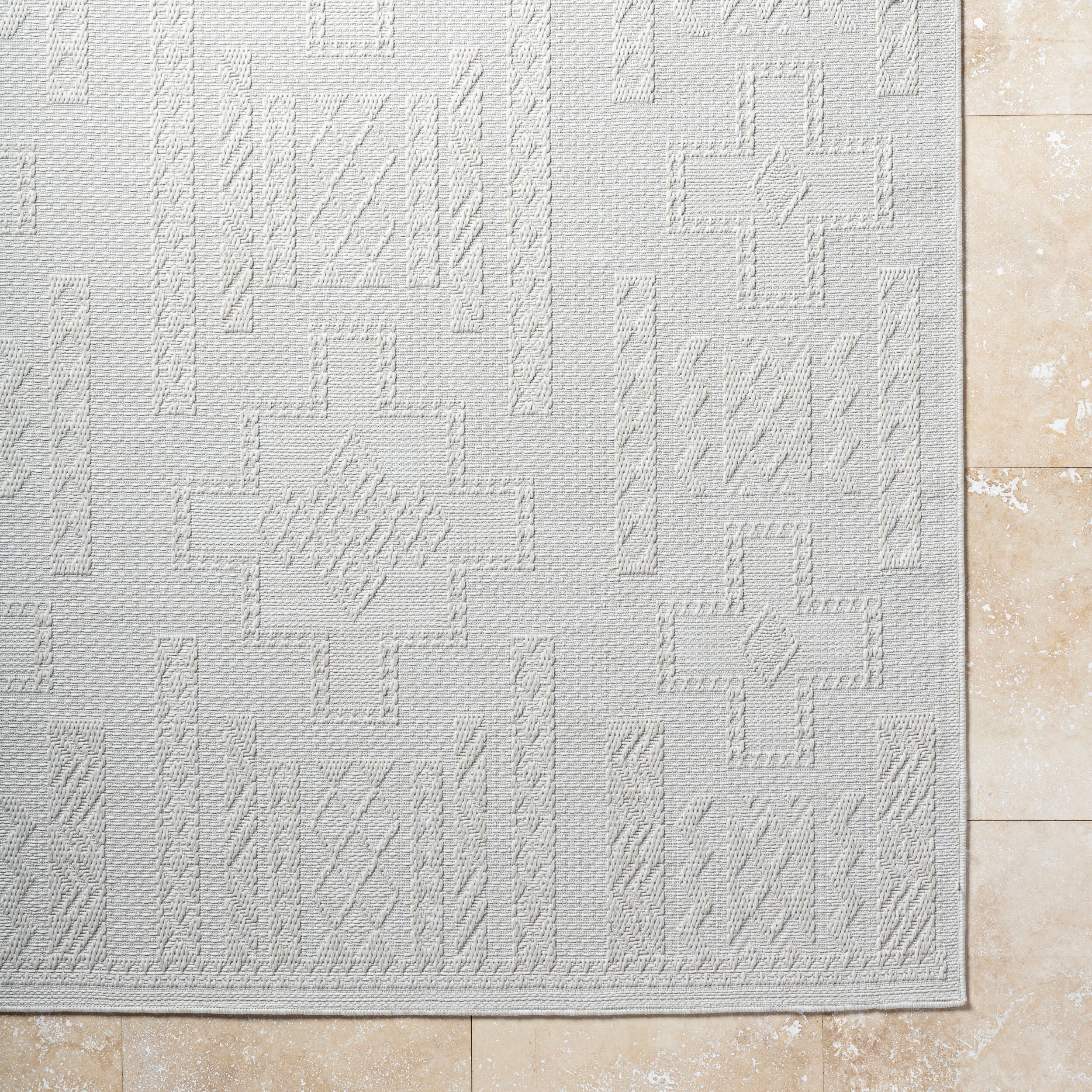 Surya Sandra SDR-2303 Beige Area Rug by LIVABLISS