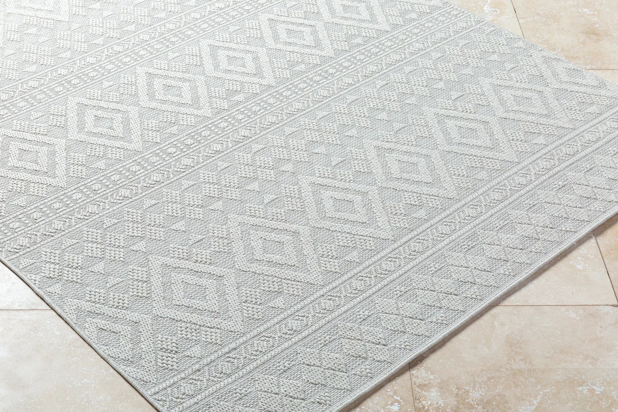 Sandra SDR-2310 Beige Area Rug by LIVABLISS